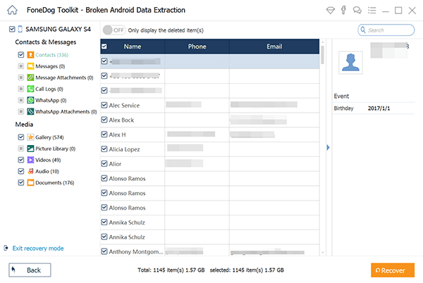 sélectionnez-contacts-à-récupérer-de-cassé-samsung