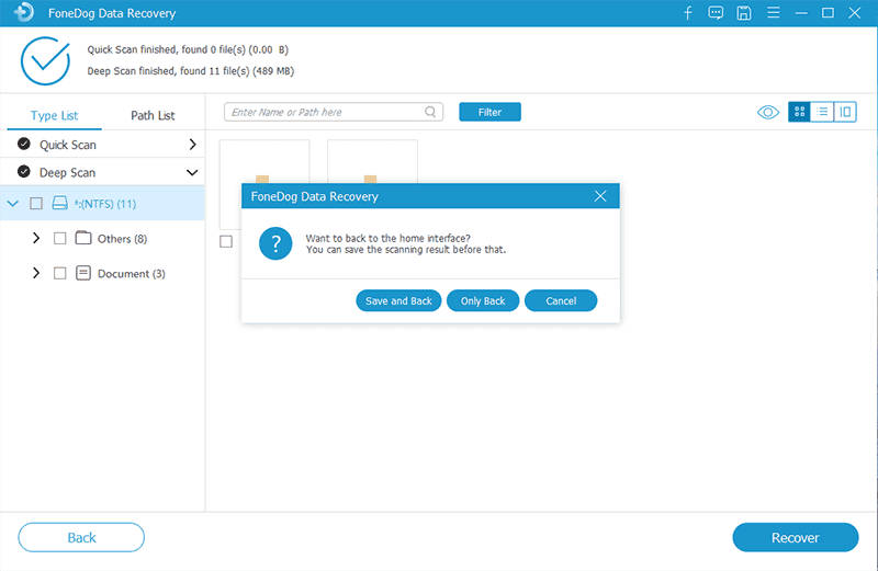 Récupérer les fichiers de données pour récupérer la partition formatée