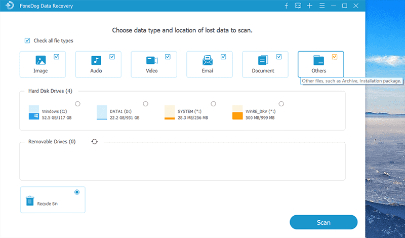 Choisissez les documents Excel supprimés à récupérer