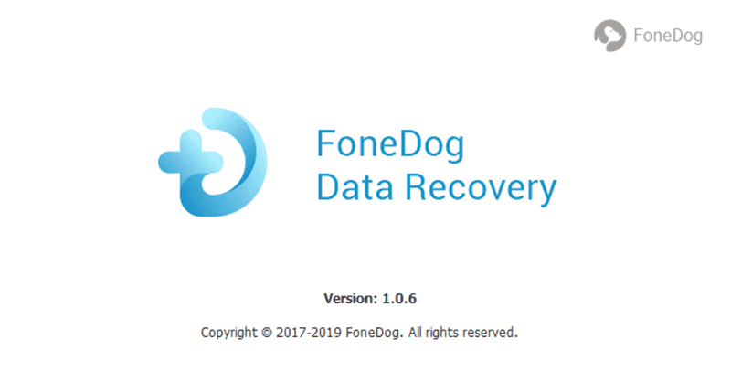 Démarrez la récupération de données FoneDog