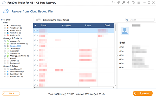 récupérer-supprimé-contacts-icloud