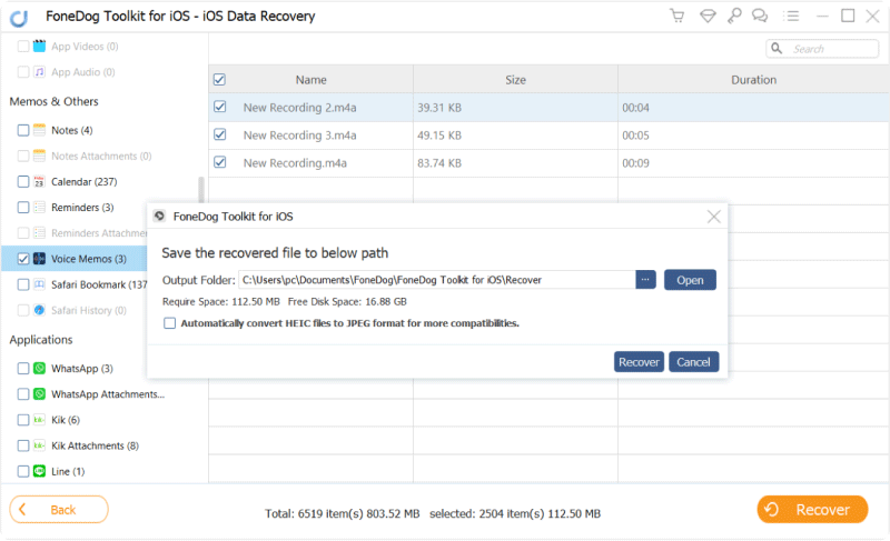 Récupérer Ios Voice Memos To Pc