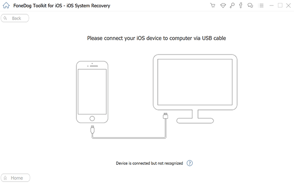 Résoudre le problème « L'iPhone 14 ne s'allume pas » – Récupération du système FoneDog iOS : connectez votre iPhone