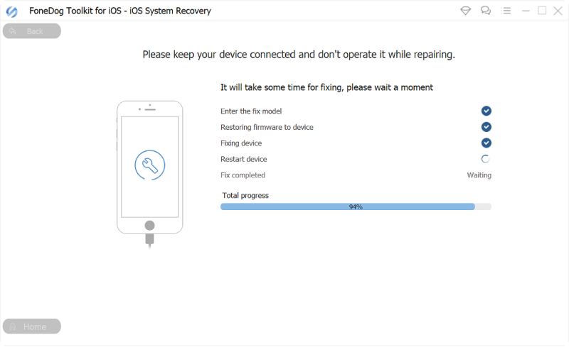 Réparer les problèmes iOS