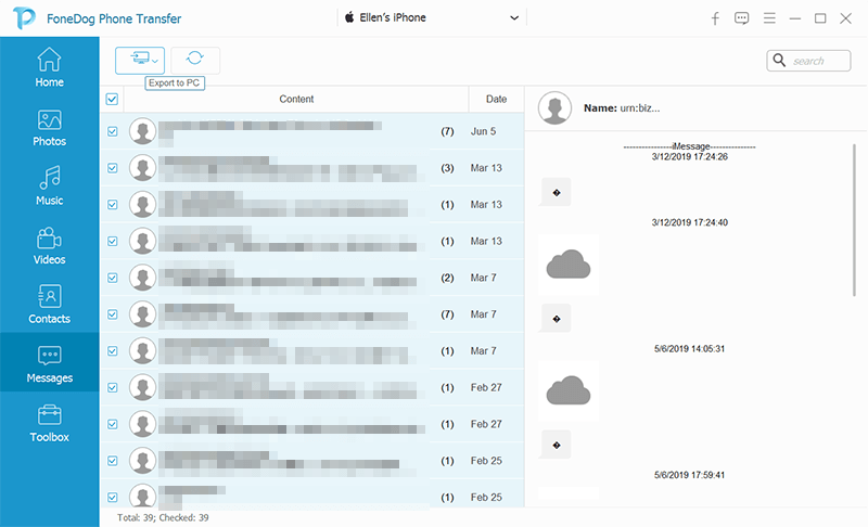 Utiliser un logiciel de transfert pour exporter les contacts iPhone vers CSV