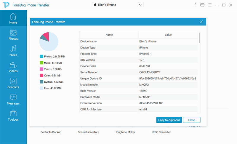 Transférer Samsung Notes à l'aide de FoneDog Phone Transfer