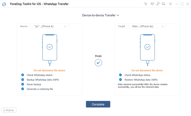 Comment exporter des contacts WhatsApp à l'aide de FoneDog WhatsApp Transfer