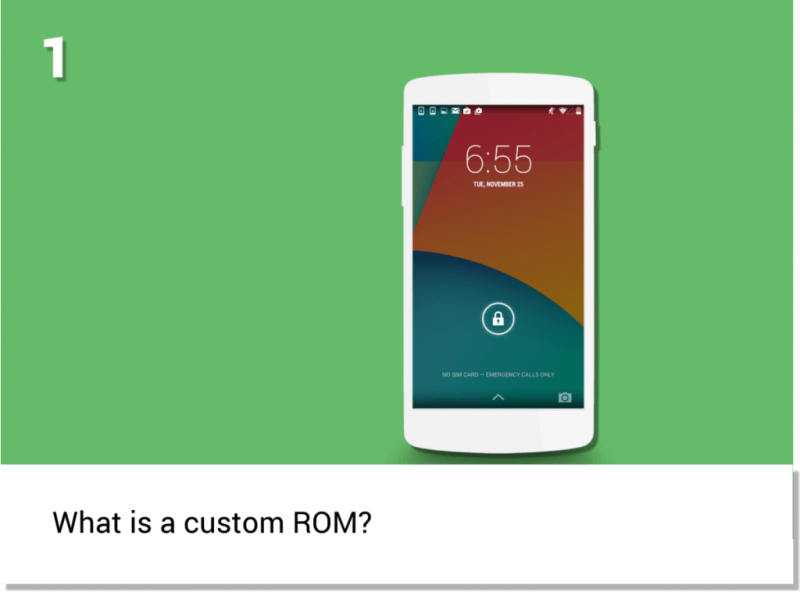 Utiliser la ROM personnalisée pour supprimer la barre de recherche Google
