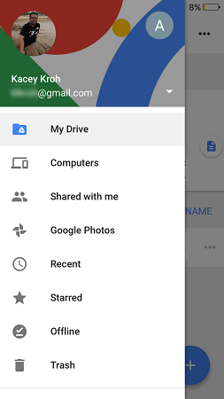 Récupérer des vidéos supprimées sur Samsung à l'aide de Google Drive
