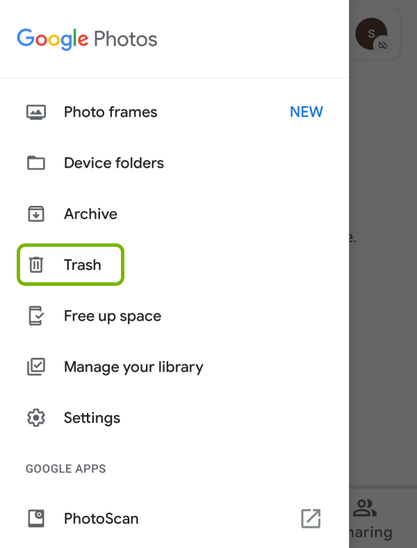 Récupérer des photos supprimées sur des appareils Samsung en vérifiant la corbeille de Google Photos