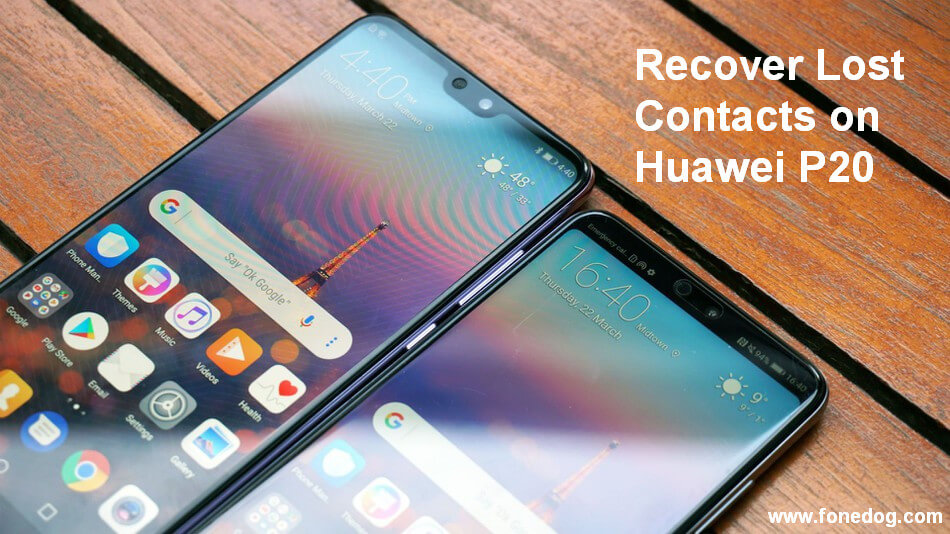 Récupérer les contacts Huawei P20