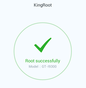 Kingroot App Root avec succès