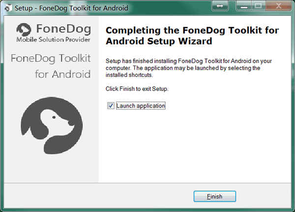 Android Installer Finish