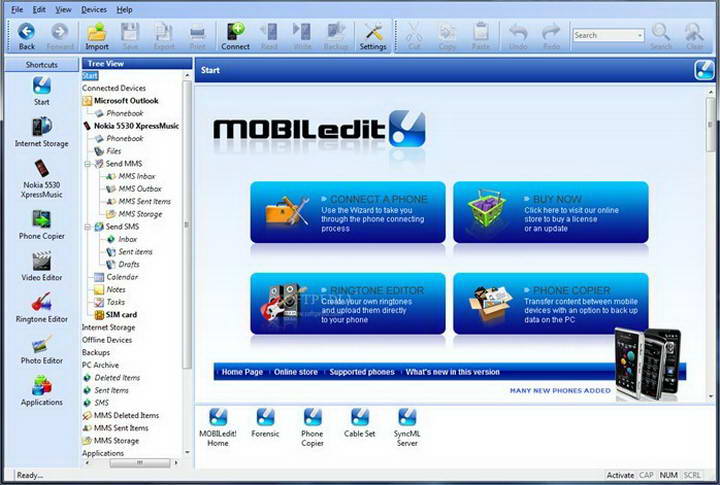 Logiciel de sauvegarde Android Mobiledibest pour Pc Mobiledit