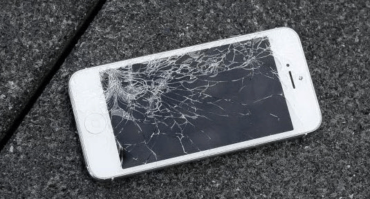 Raisons de l'écran de l'iPhone cassé