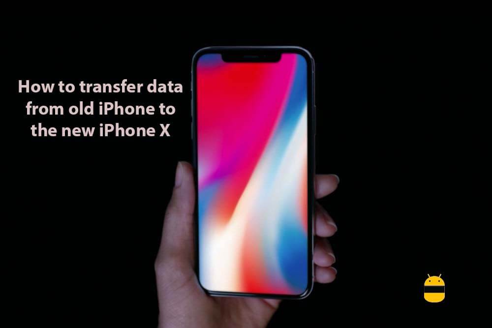 transfert de données depuis un ancien iphone vers un nouvel iphone