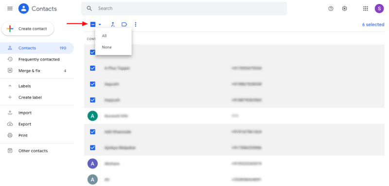 Exporter des contacts depuis Google Mail pour transférer CSV d'un PC vers iPhone