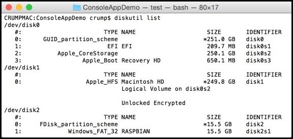 Comment formater la carte SD sur Mac en FAT32 avec le terminal