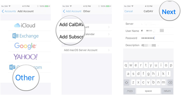 Configuration complète de l'iPhone pour transférer les contacts Sony Xperia vers l'iPhone