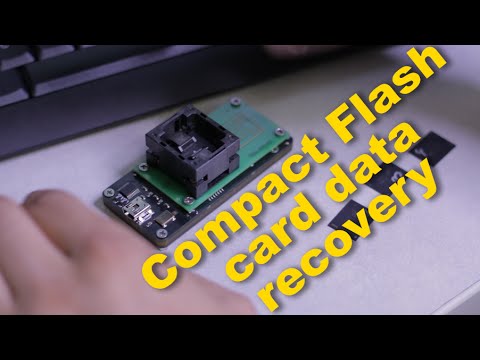 Récupération de carte Compact Flash