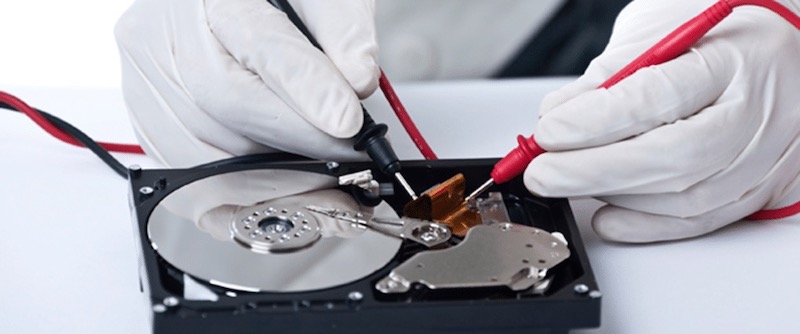 L'éligibilité d'un service de réparation de disque dur