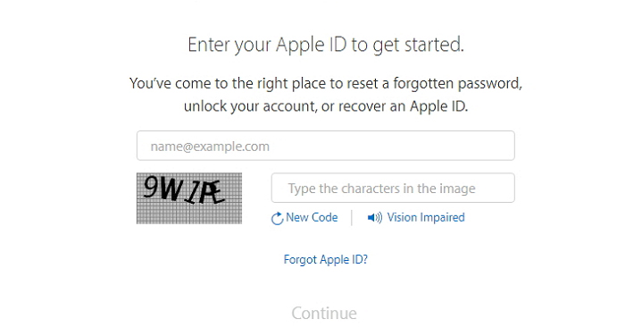 Entrer un identifiant Apple pour obtenir Started1
