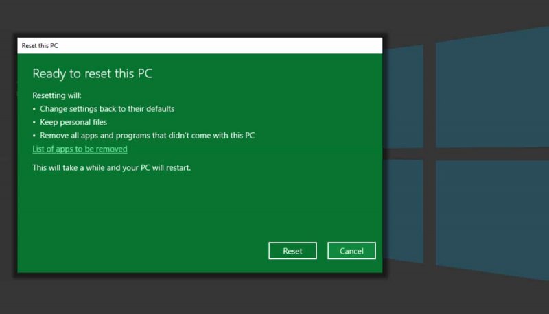 Comment réinitialiser Windows 10 sans mot de passe à l'aide du support d'installation