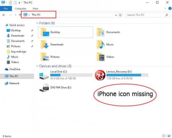 3 façons de réparer l'iPhone n'apparaissant pas dans l'Explorateur Windows