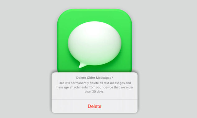 Supprimer les anciennes discussions iMessages