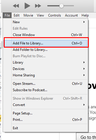 Ajouter un fichier de musique à la bibliothèque iTunes