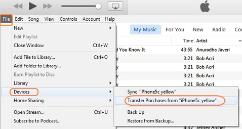 Utilisez iTunes Free pour transférer des MP3 de l'iPhone vers l'ordinateur