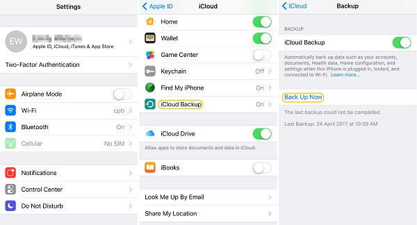 Sauvegarder les messages texte de l'iPhone à l'aide de votre iCloud