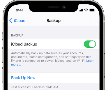 Récupérer des captures d'écran supprimées sur iOS à l'aide de iCloud Backup