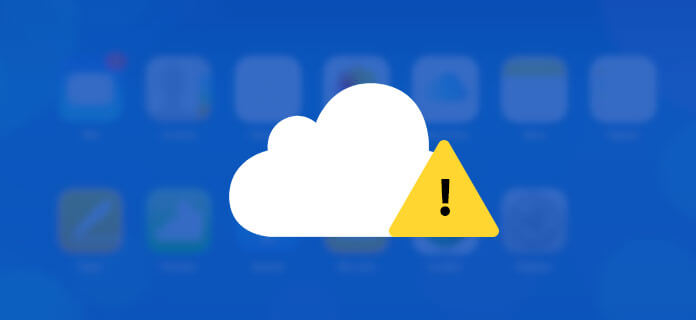 Icloud Backup ne montre pas de problème