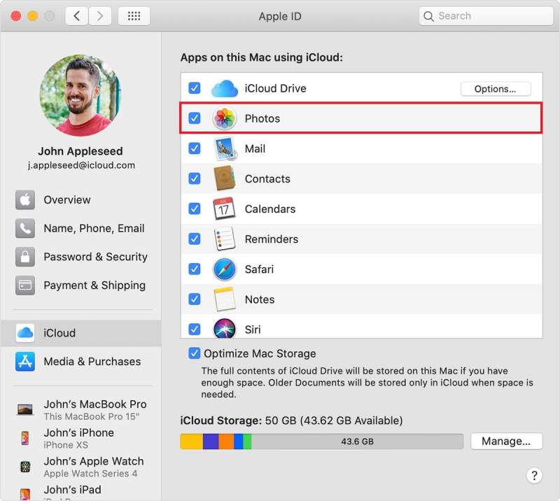 Transférer un iPhone GIF sur Mac via iCloud