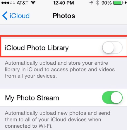 Transférer des photos d'un ancien iPhone vers un nouvel iPhone à l'aide d'iCloud