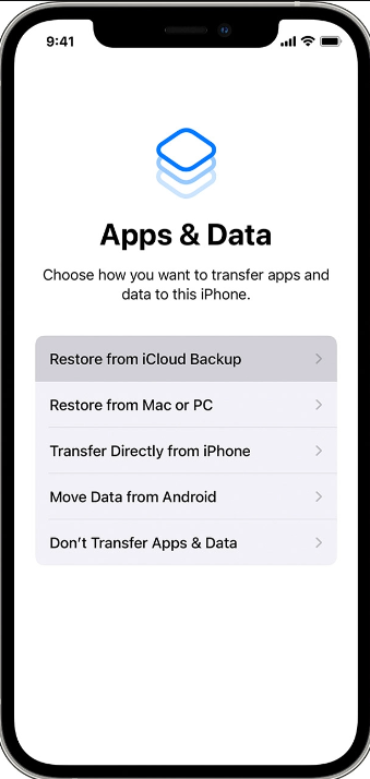 Récupération gratuite des messages texte de l'iPhone : iCloud