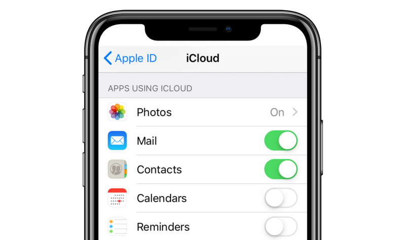 Synchroniser les contacts d'iPhone vers Mac à l'aide d'iCloud