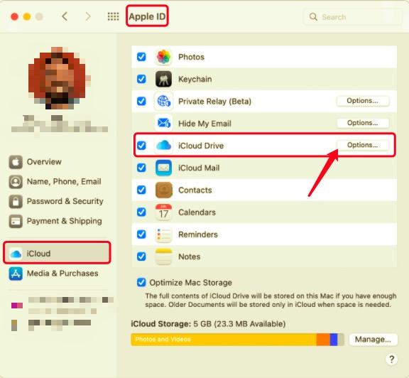 iCloud sauvegarde les mémos sur Mac