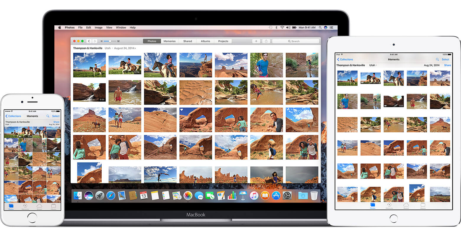 Accéder aux photos iCloud