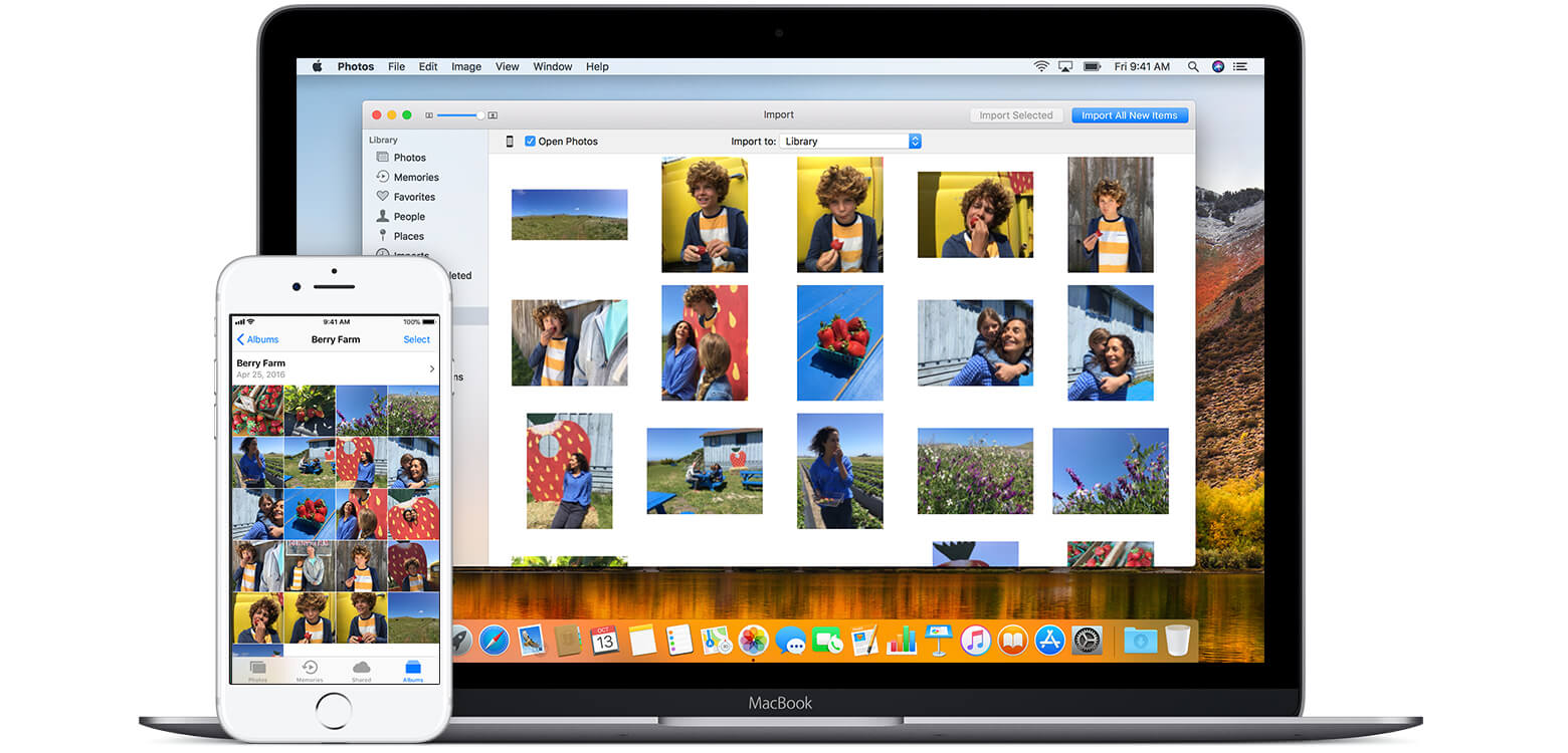 Comment importer des images d'un iPhone vers un PC