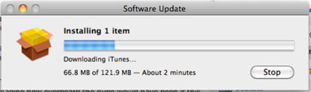 Installer Update Itunes