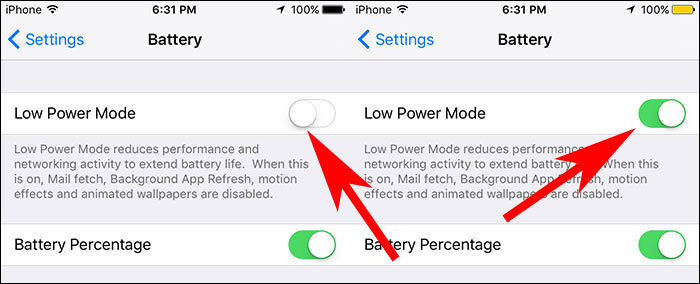 Low Power Mode