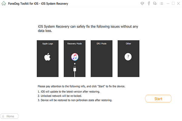 Télécharger et lancer Fonedog Toolkit