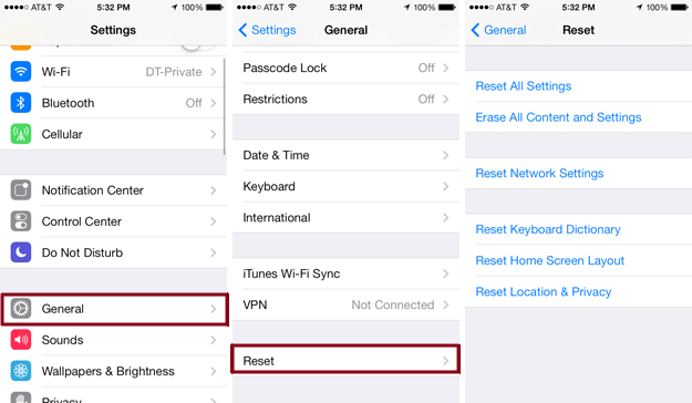 reset-ipad-by-erase-all-content-et-setting