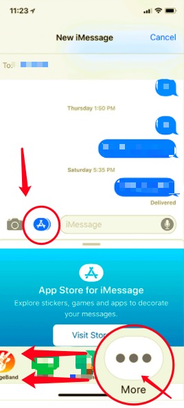 Supprimer manuellement l'application iMessage de votre iPhone