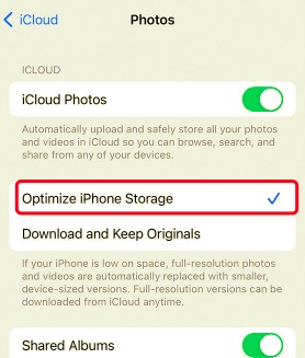 Accéder aux photos iCloud sur iOS (iPhones)