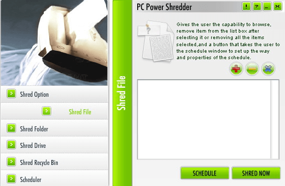 PC Power Shredder L'alternative à iShredder