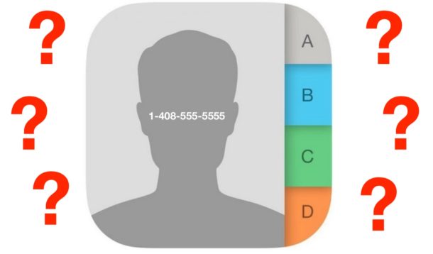 Activez l'option Afficher tous les contacts lorsque les contacts iPhone ne s'affichent pas