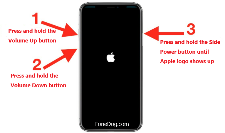 Forcer le redémarrage pour réparer l'iPhone ne s'allumera pas après la mise à jour